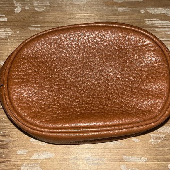 - Michael by Michael Kors Brown Leather Small Pouch with gold hardware ver… - Picture 7 of 15